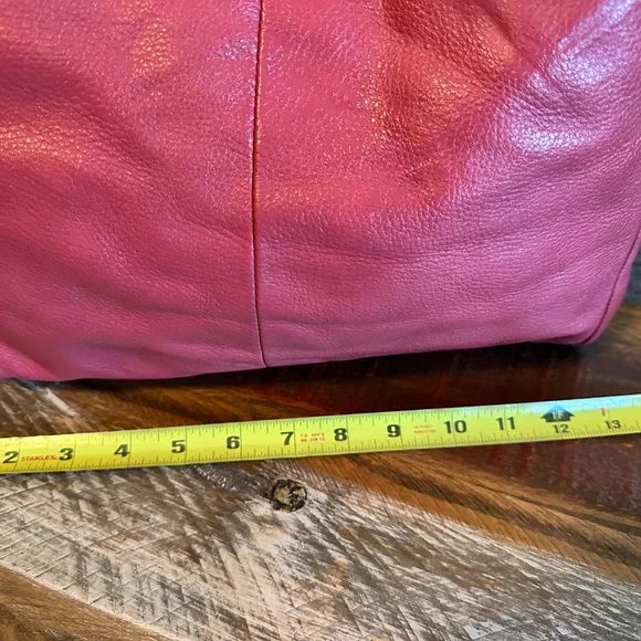 🌺C O A C H shoulder bag Rose Pink leather Great condition !!🌺 - Picture 4 of 16